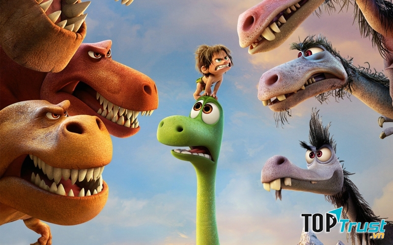 Tình bạn không tưởng giữa chú khủng long và con người