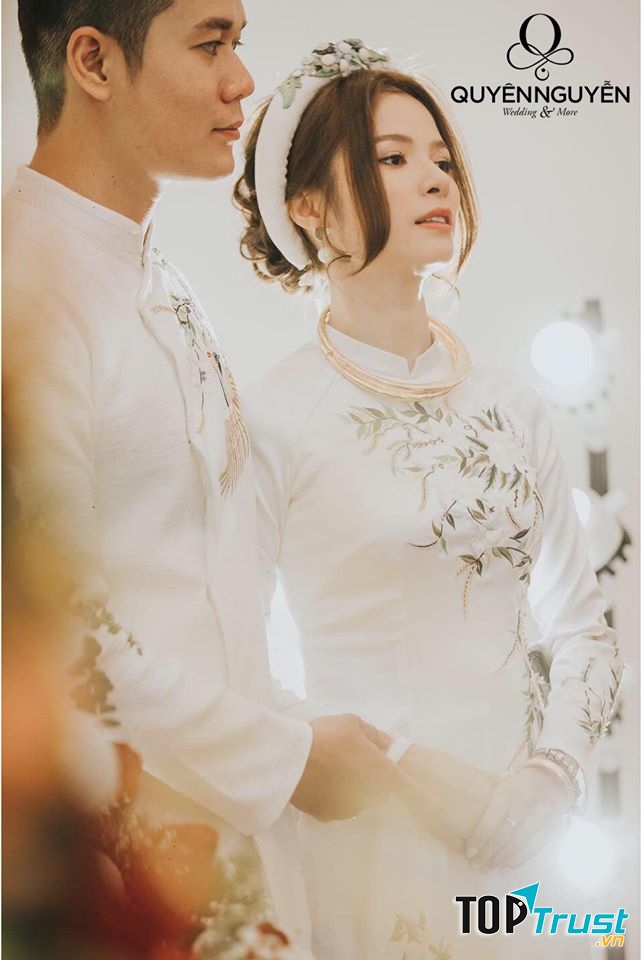 Áo dài cho cô dâu, chú rể thanh lịch và sang trọng