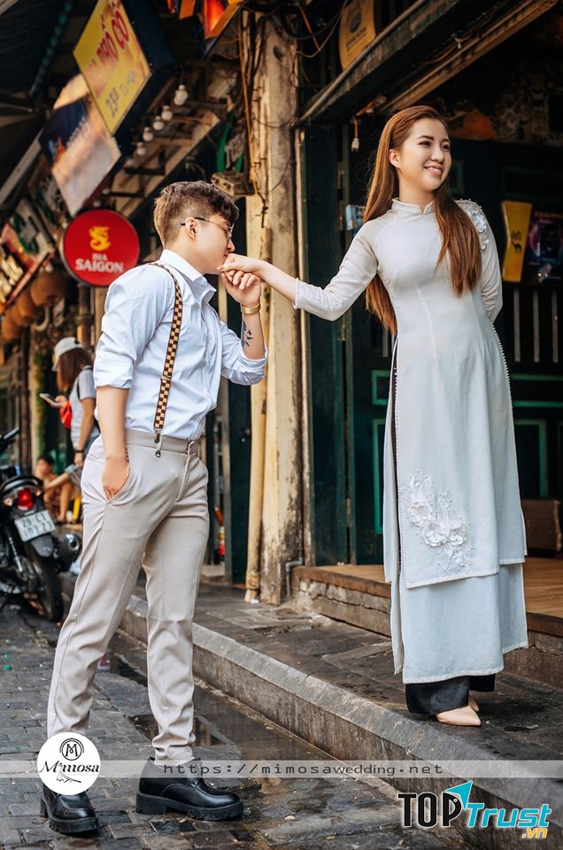 Áo dài thanh lịch và rất sang trọng