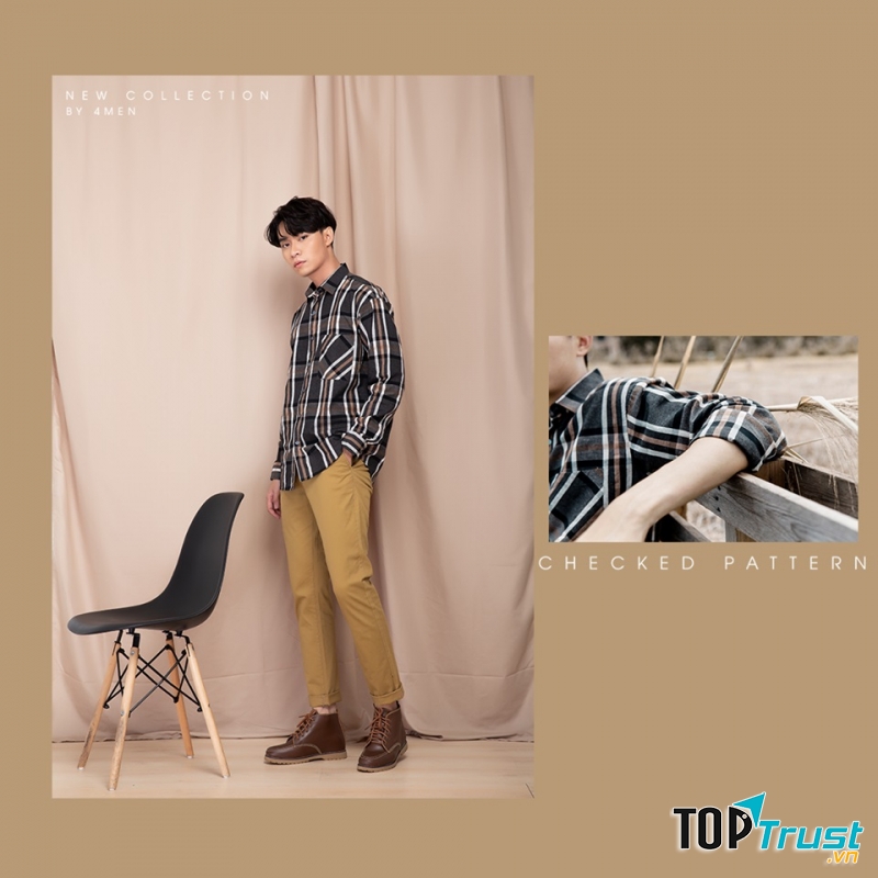 Đến với 4MEN bạn có thể biến mình thành một quý ông lịch lãm với các mẫu áo sơ mi, vest, quần tây, hay trở nên đơn giản, năng động với những chiếc áo thun cotton thoải mái, quần Jeans, áo khoác nỉ,....