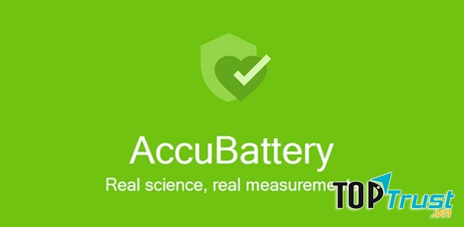 AccuBattery phần mềm khoa học thật sự giúp đo lường lượng pin chính xác và cho ra kết quả thiết thực nhất.