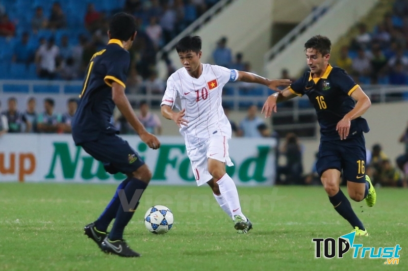 Bàn thắng của Công Phượng vào lưới U19 Australia