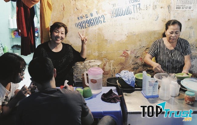 Quán mở cửađã được 30 năm