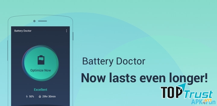 Lượng pin của bạn sẽ kéo dài lâu hơn nữa nếu tin dùng Battery Docter.