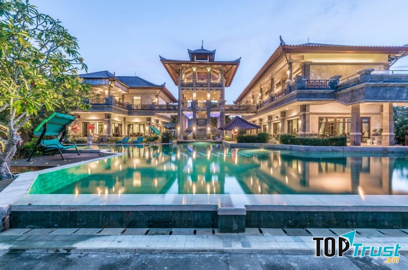 Biệt thự Castle như một tòa lâu đài