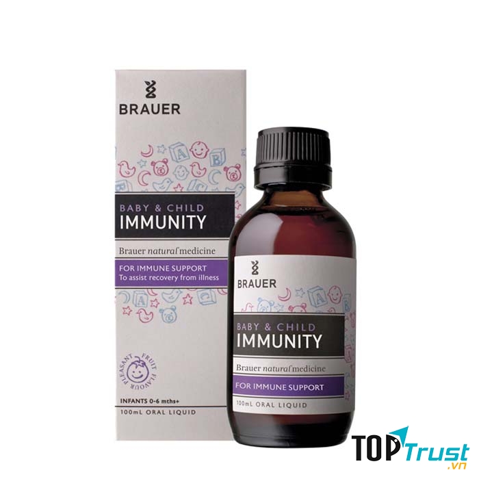 Siro Brauer Immunity Tăng Sức Đề Kháng Cho Bé