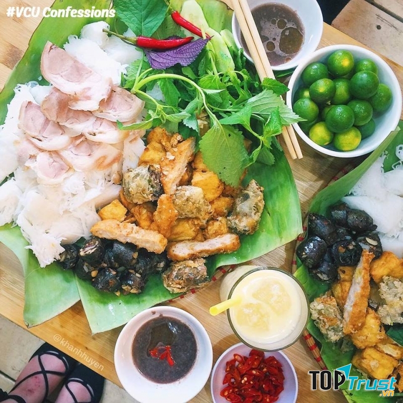 Bún đậu (nguồn VCU Confessions)