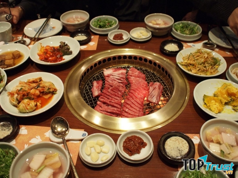 món ăn tại Byeokje Galbi