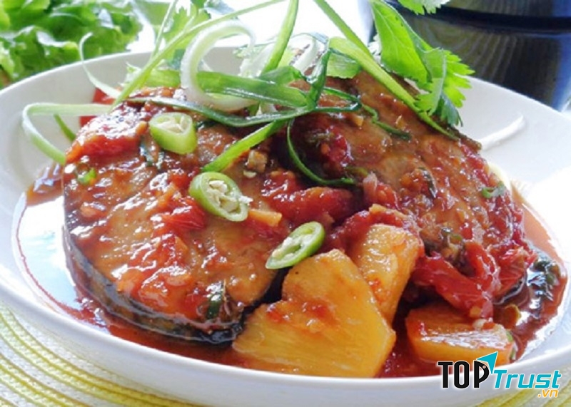 Cá ngừ kho thơm.