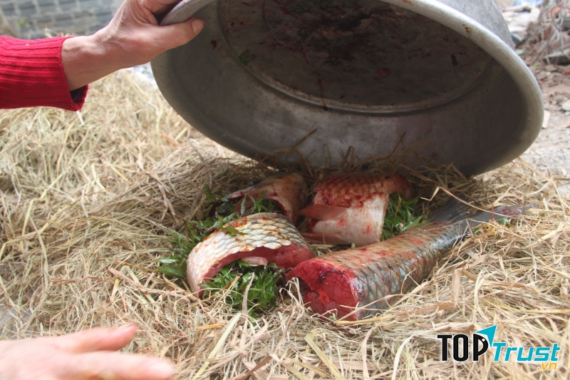 Cá nướng úp chậu Nam Định