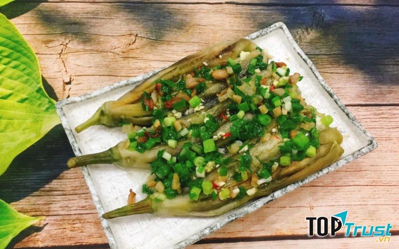 Cà tím nướng chay