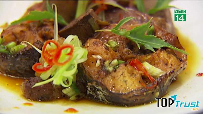 Cá với chuối xanh