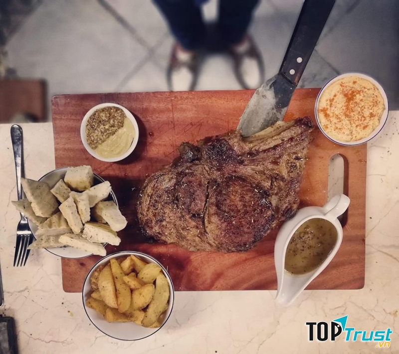 Món ăn bắt mắt tại nhà hàng