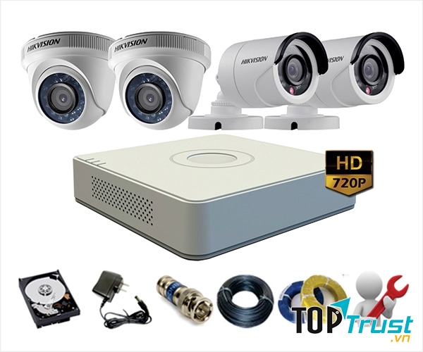Bộ Camera HIKVISION siêu nét HD720P