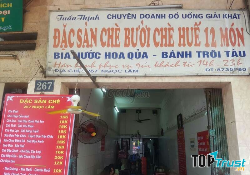 Quán chè ở số 267 Ngọc Lâm
