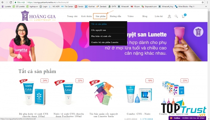 Chọn lựa sản phẩm kĩ lưỡng trước khi mua hàng