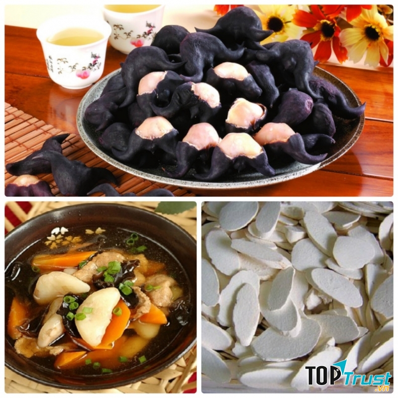 Trong một số bài thuốc dân gian củ ấu còn được dùng kết hợp với một số vị thuốc dùng chữa chứng tỳ vị hư nhược, ăn uống khó tiêu