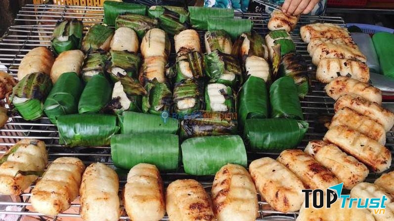 Chuối nếp nướng Hàng Đường