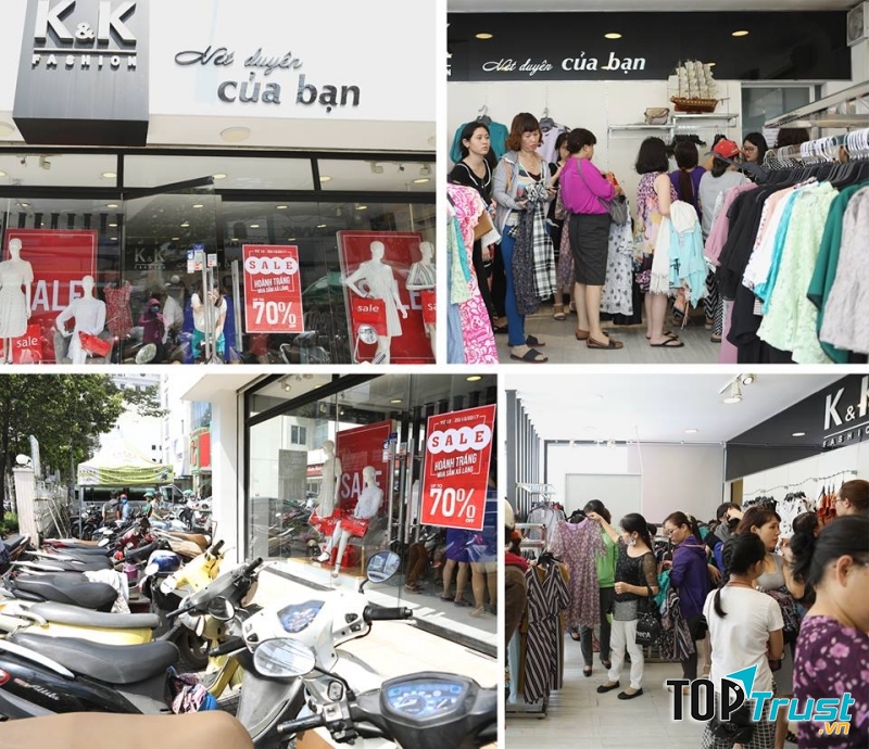 Chương trình khuyến mãi 20/10 của K&K Fashion