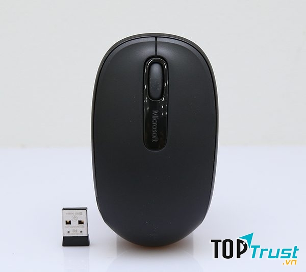 Chuột không dây Microsoft 1850 Đen