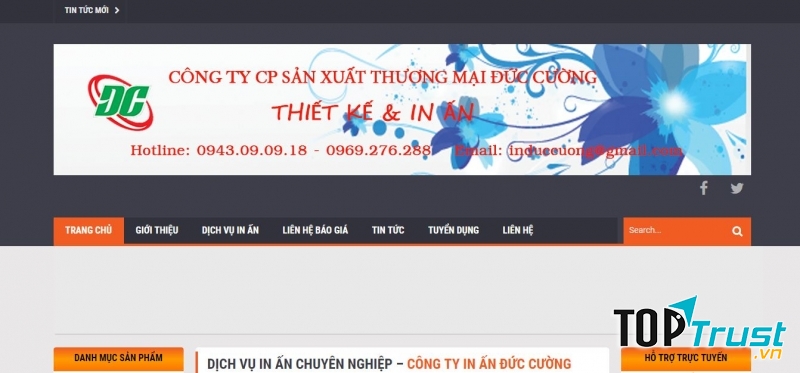 Công ty cổ phần đầu tư sản xuất thương mại Đức Cường