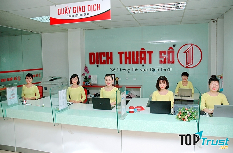 Quầy giáo dịch của dịch thuật số 1