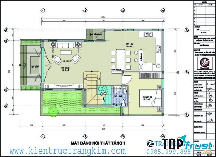 Công Ty TNHH tư vấn kiến trúc & đầu tư xây dựng Trang Kim