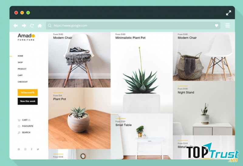 Thiết kế những website template cực đỉnh tại PFT