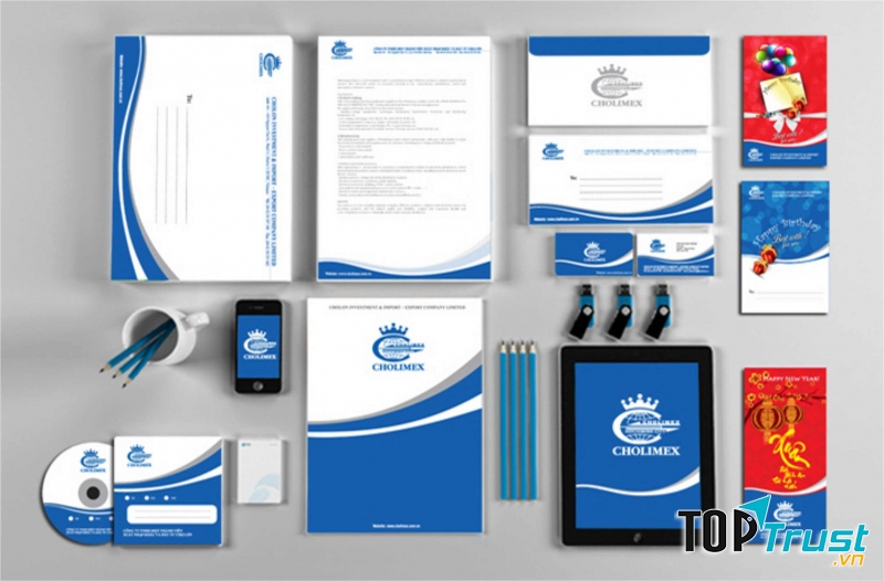 thiết kế bộ nhận diện thương hiệu là bộ phận không thể thiếu trong thiết kế đồ họa