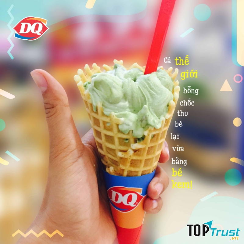 Hình ảnh cốc kem độc đáo