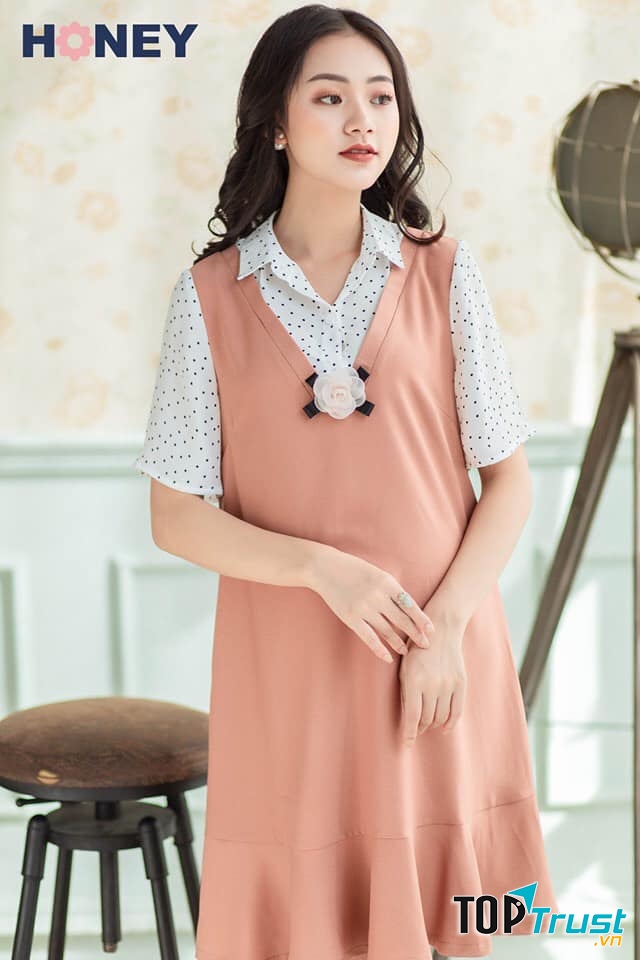 Đầm bầu thời trang HONEY