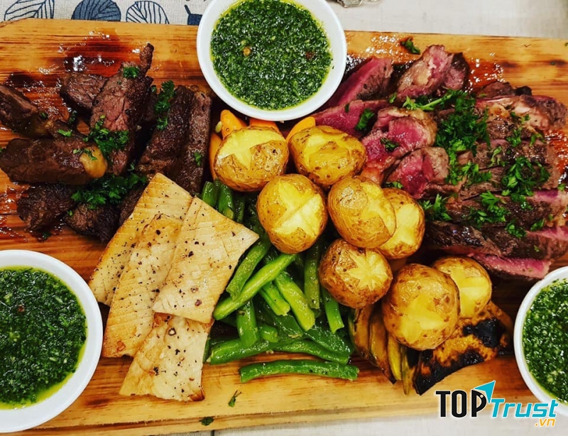 Đồ ăn đẹp mắt, có thể phục vụ để sống ảo tuyệt vời