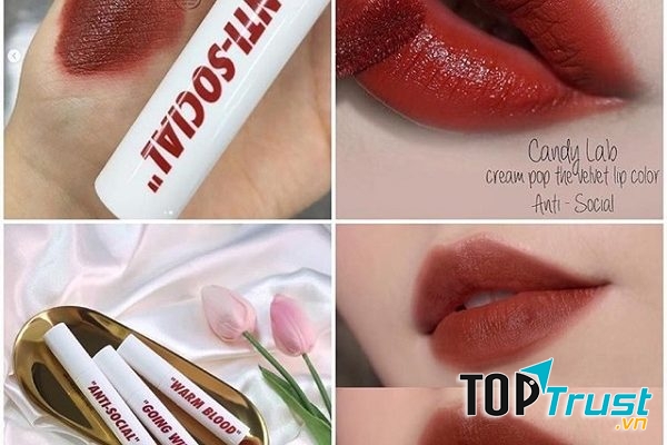 Có thể nói, son màu đỏ nâu là màu son “quốc dân” khi phù hợp với rất nhiều loại da