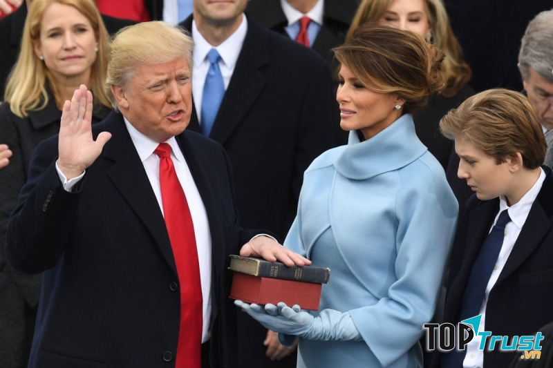 Donald Trump tuyên thệ nhậm chức tổng thống Mỹ
