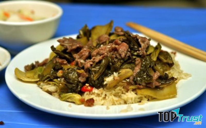 Cơm rang dưa bò thơm ngon