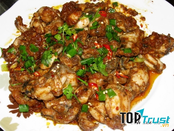 Ếch kho sả ớt - Nguồn Internet