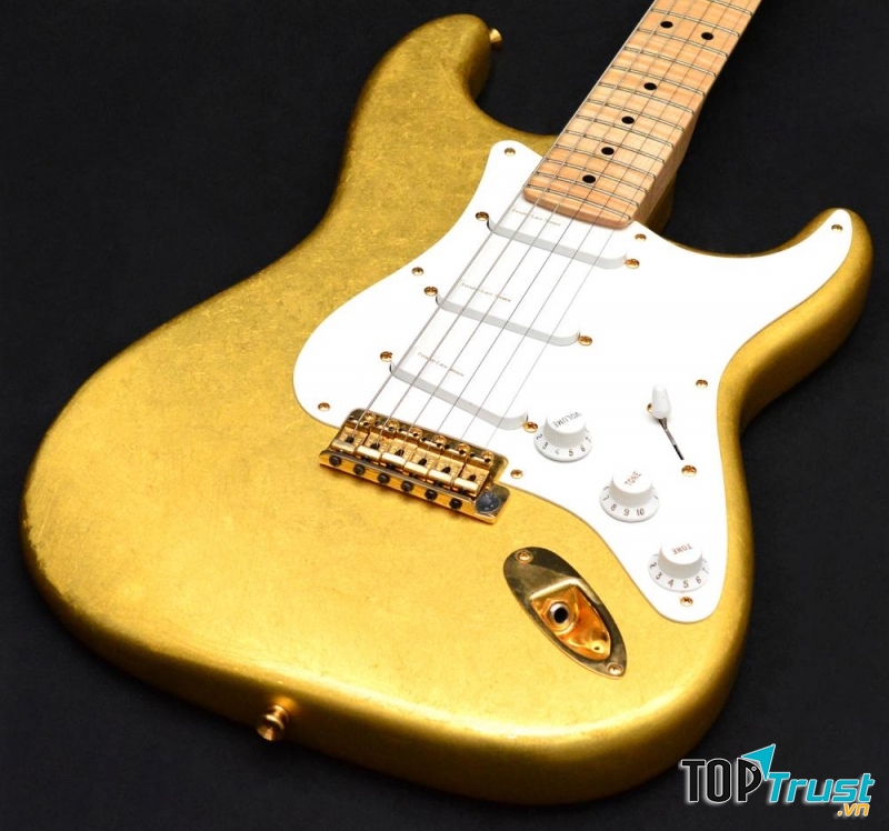 Eric Clapton’s Gold Leaf Stratocaster