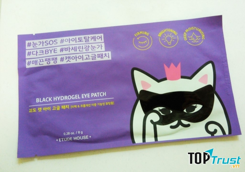 Etude House Black Hydrogel Eye Patch