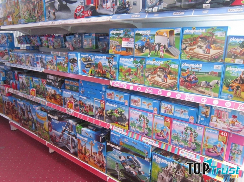 Đồ chơi ở Funny Land luôn đa dạng.