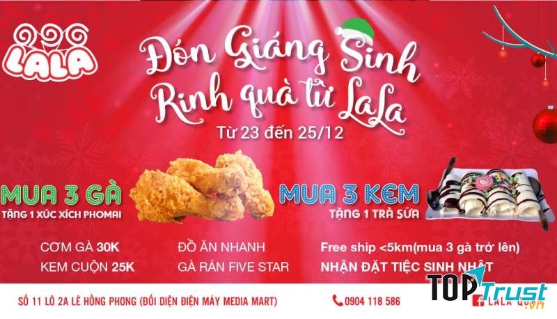 Quán có rất nhiều khuyến mãi hấp dẫn