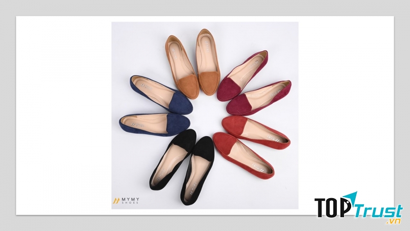 Giày bêt đủ chất liệu nhưng chủ yếu làm bằng da bò mềm, mịn, co dãn tốt đi nhiều giờ cũng không bị đau chân