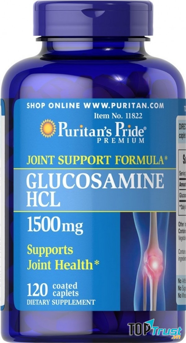 Glucosamine HCl 1500mg - tuyệt chiêu bảo vệ xương khớp