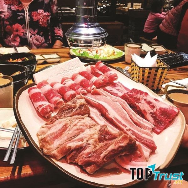 Hương vị nướng đậm chất Hàn Quốc