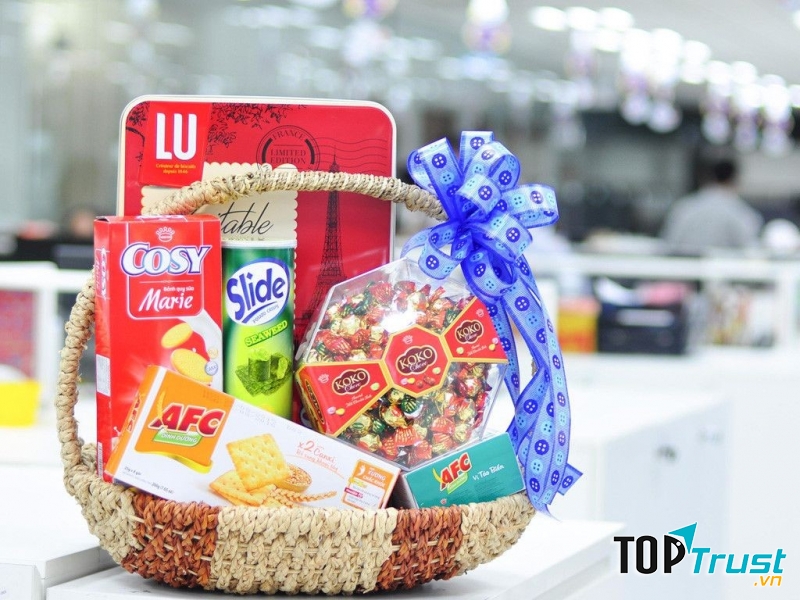 Dịch vụ gói quà Tết