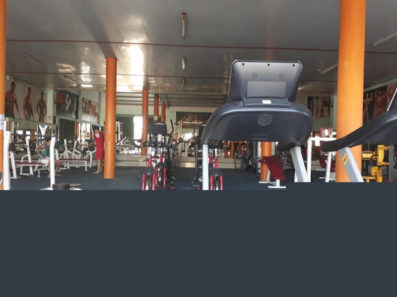 Không gian phòng tập của Gym Huy Lộc