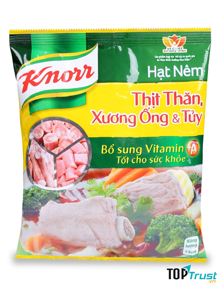 Hạt nêm Knorr thịt thăn, xương ống và tủy