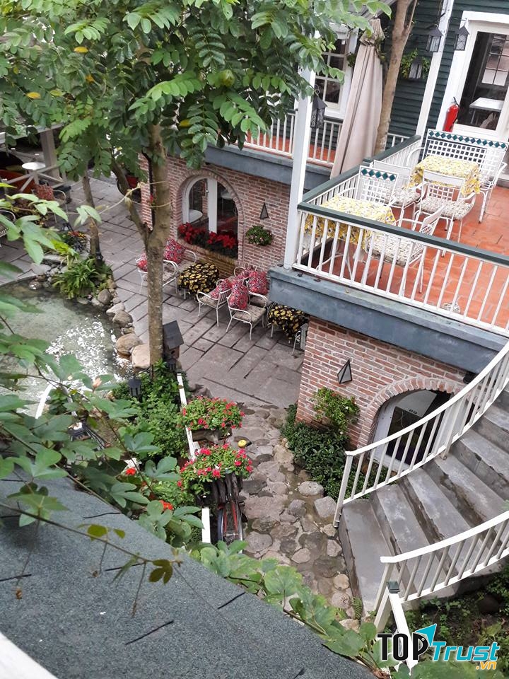 Một góc của Highlands Garden Cafe