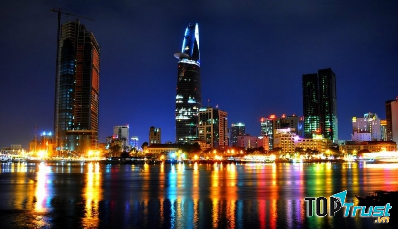 Hình ảnh Sài Gòn về đêm