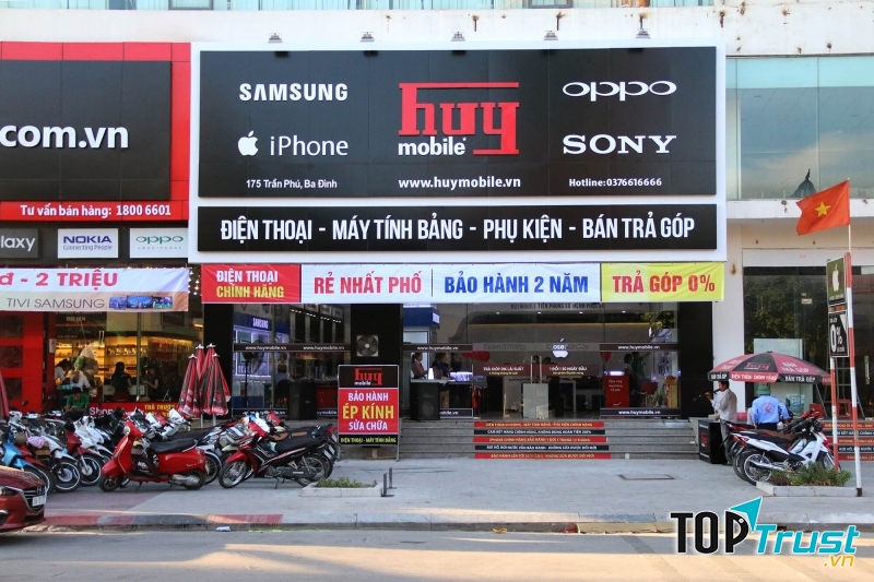 Một shop của Huy mobile ở Thanh Hóa