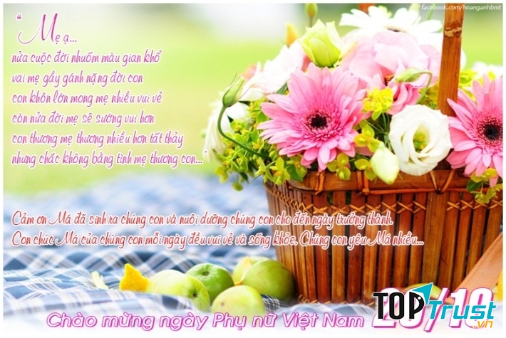 Cả thế giới của con chỉ có mẹ là tốt nhất